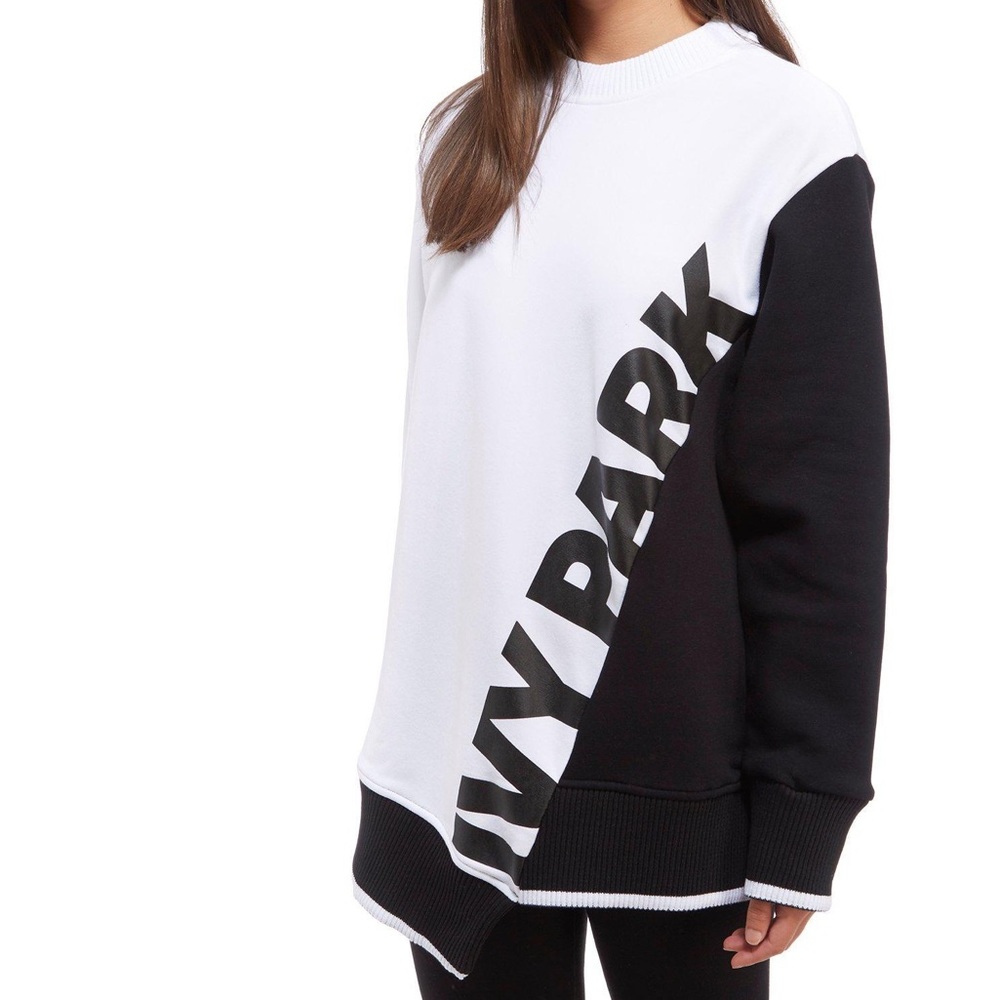 Topshop Ivy Park Asymmetric Colorblock Sweatshirt